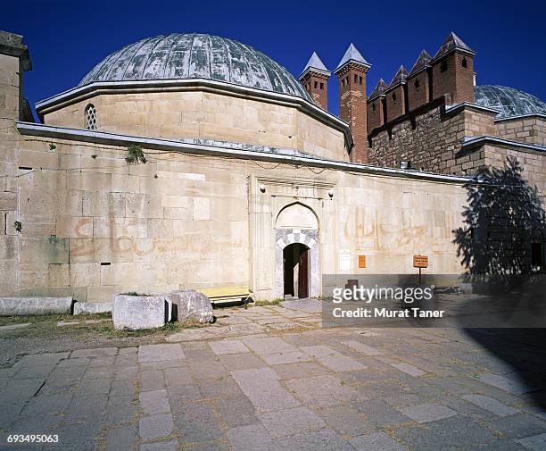 seyitgazi mosque and tomb complex - eskisehir stock pictures, royalty-free photos & images