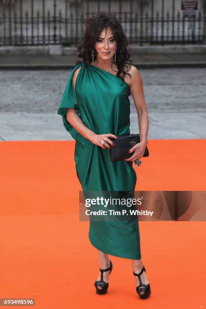 Nancy Dell'Olio attends the preview party for the Royal Academy Summer Exhibition at Royal Academy of Arts on June 7, 2017 in London, England.