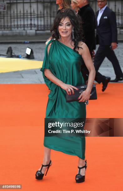 Nancy Dell'Olio attends the preview party for the Royal Academy Summer Exhibition at Royal Academy of Arts on June 7, 2017 in London, England.