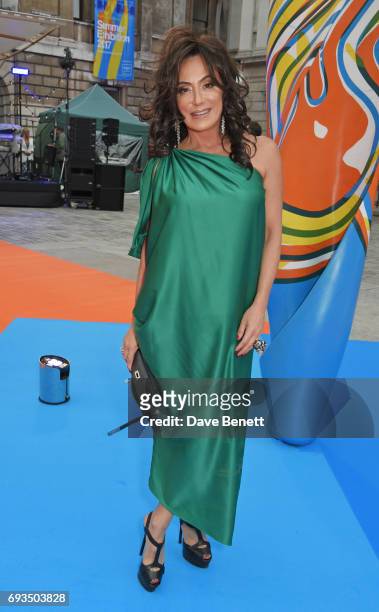 Nancy Dell'Olio attends the Royal Academy Of Arts Summer Exhibition preview party at Royal Academy of Arts on June 7, 2017 in London, England.
