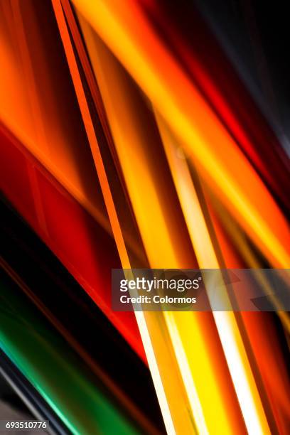 abstract work of multi colored acrylic boards - passion abstract stock pictures, royalty-free photos & images