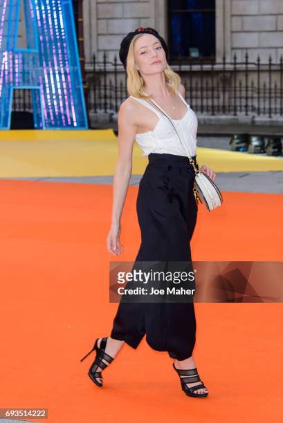 Clara Paget attends the preview party for the Royal Academy Summer Exhibition at Royal Academy of Arts on June 7, 2017 in London, England.