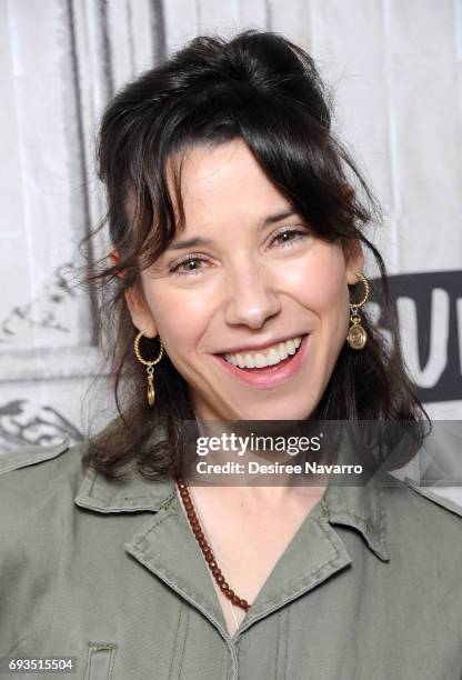 Actress Sally Hawkins attends Build to discuss 'Maudie' at Build Studio on June 7, 2017 in New York City.