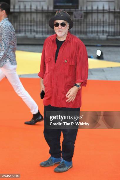 Ron Arad attends the preview party for the Royal Academy Summer Exhibition at Royal Academy of Arts on June 7, 2017 in London, England.