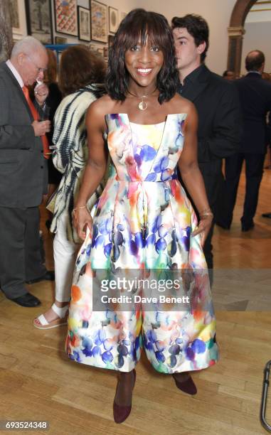 Brenda Emmanus attends the Royal Academy Of Arts Summer Exhibition preview party at Royal Academy of Arts on June 7, 2017 in London, England.