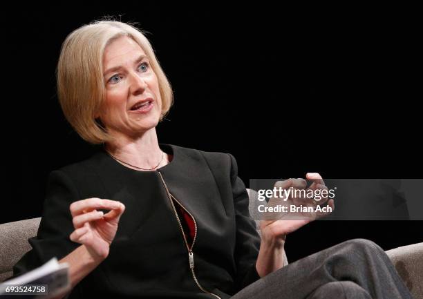 Technology Co-Inventor CRISPR-CAS9 Jennifer Doudna speaks onstage at WIRED Business Conference Presented By Visa At Spring Studios In New York City...