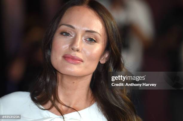 Laura Haddock attends the World Premiere of "My Cousin Rachel" at Picturehouse Central on June 7, 2017 in London, England.