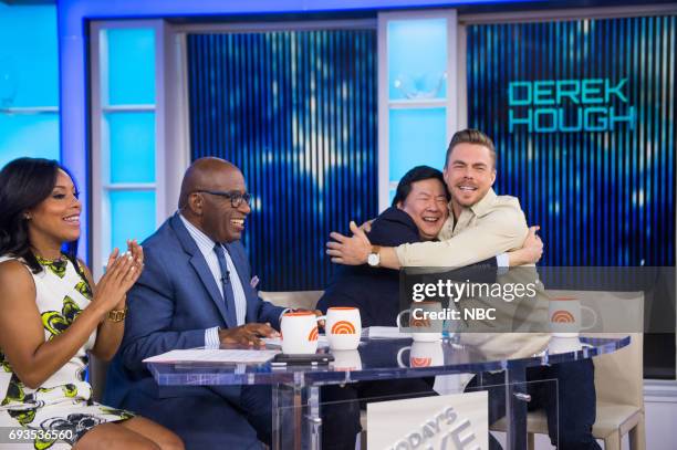 Sheinelle Jones, Al Roker, Derek Hough and Ken Jeong on Tuesday, June 6, 2017 --