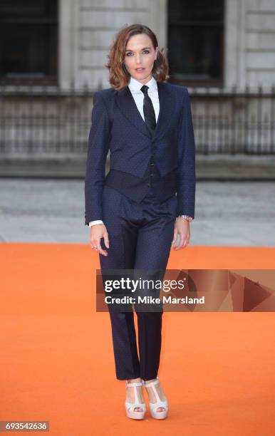 Victoria Pendleton attends the preview party for the Royal Academy Summer Exhibition at Royal Academy of Arts on June 7, 2017 in London, England.