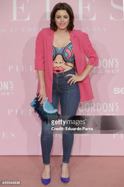 Actress Adriana Torrebejano attends the 'Pieles' premiere at Capitol cinema on June 7, 2017 in Madrid, Spain.