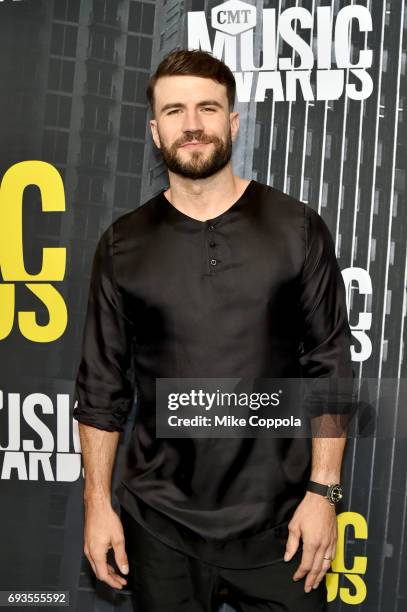 Singer-songwriter Sam Hunt attends the 2017 CMT Music Awards at the Music City Center on June 7, 2017 in Nashville, Tennessee.