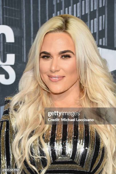 Wrestler Lana attends the 2017 CMT Music Awards at the Music City Center on June 7, 2017 in Nashville, Tennessee.