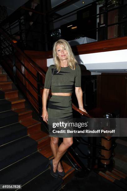 Isabelle Camus attends "Trophee des Legendes" Dinner at Le Paquebot on June 7, 2017 in Paris, France.