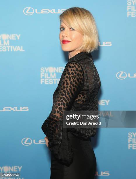 Alyssa McClelland arrives ahead of the Sydney Film Festival Opening Night Gala at State Theatre on June 7, 2017 in Sydney, Australia.