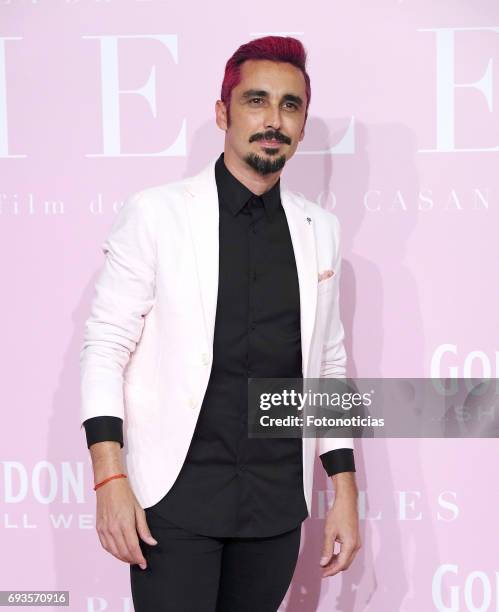 Canco Rodriguez attends the 'Pieles' premiere pink carpet at Capitol cinema on June 7, 2017 in Madrid, Spain.