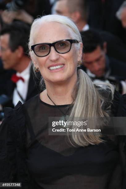 Jane Campion attends the 70th anniversary event during the 70th annual Cannes Film Festival at Palais des Festivals on May 23, 2017 in Cannes, France.