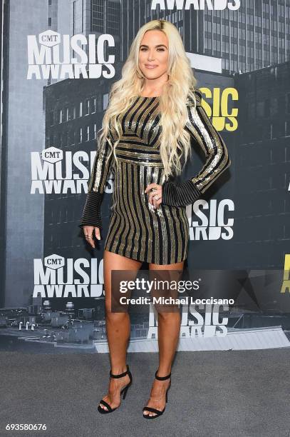 Wrestler Lana attends the 2017 CMT Music Awards at the Music City Center on June 7, 2017 in Nashville, Tennessee.