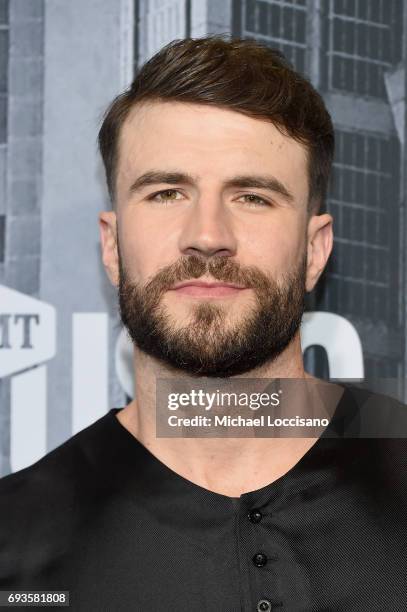 Singer-songwriter Sam Hunt attends the 2017 CMT Music Awards at the Music City Center on June 7, 2017 in Nashville, Tennessee.