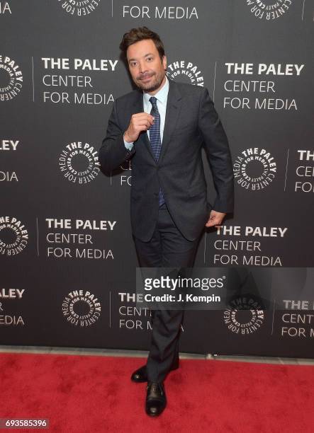 Jimmy Fallon attends The Paley Center For Media Presents: An Evening With "The Tonight Show Starring Jimmy Fallon" at The Paley Center for Media on...