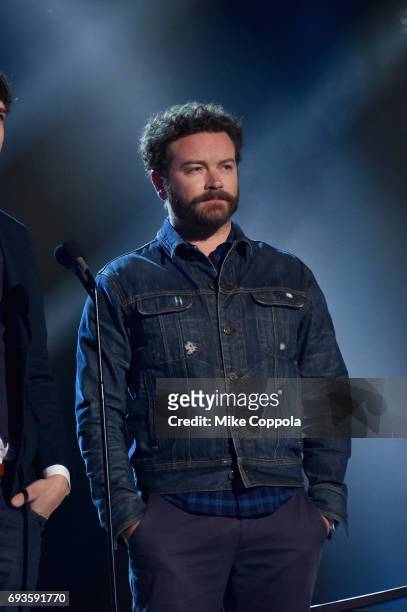 Actor Danny Masterson presents an award onstage during the 2017 CMT Music Awards at the Music City Center on June 6, 2017 in Nashville, Tennessee.