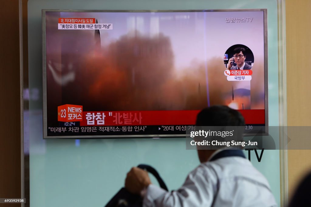 South Korea Reacts To North's Fourth Missile Test In Four Weeks