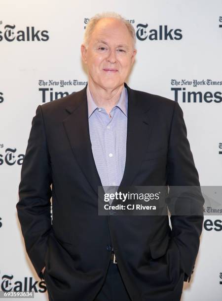 John Lithgow attends the TimesTalks: The Allegory Of 'Beatriz At Dinner' at New School's Tischman Auditorium on June 7, 2017 in New York City.