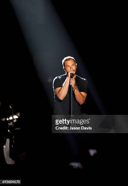 Jimi Westbrook of Little Big Town performs onstage at the 2017 CMT Music Awards at the Music City Center on June 7, 2017 in Nashville, Tennessee.