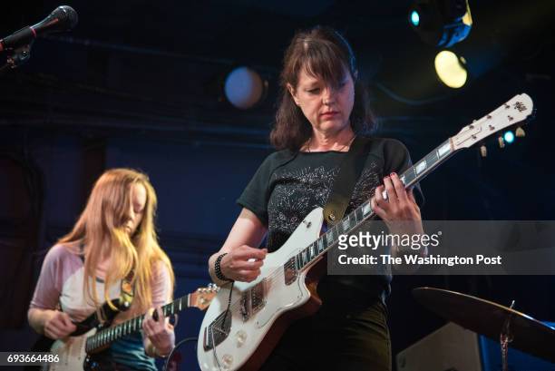 Mary Timony plays songs from her band Helium at the Rock and Roll Hotel.