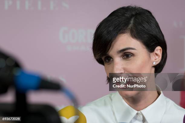 Spanish actress Paz Vega arrives at the premiere of the film &quot;Pieles&quot; directed by Eduardo Casanova at the Capitol cinema in Madrid, Spain,