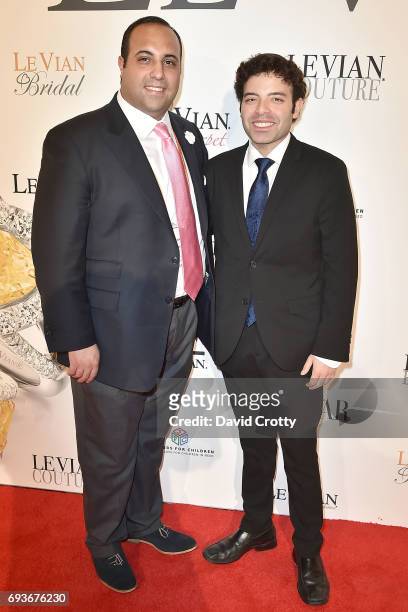 Maurice Kavian and Adin LeVian attend the 2018 Le Vian Red Carpet Revue the at The Lagoon Ballroom at the Mandalay Bay Resort on June 7, 2017 in Las...