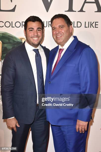 Jonathan LeVian and Moussa LeVian attend the 2018 Le Vian Red Carpet Revue the at The Lagoon Ballroom at the Mandalay Bay Resort on June 7, 2017 in...