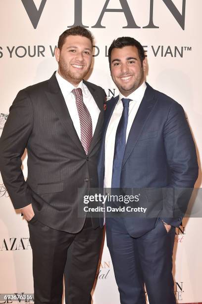 Josh LeVian and Jonathan LeVian attend the 2018 Le Vian Red Carpet Revue the at The Lagoon Ballroom at the Mandalay Bay Resort on June 7, 2017 in Las...