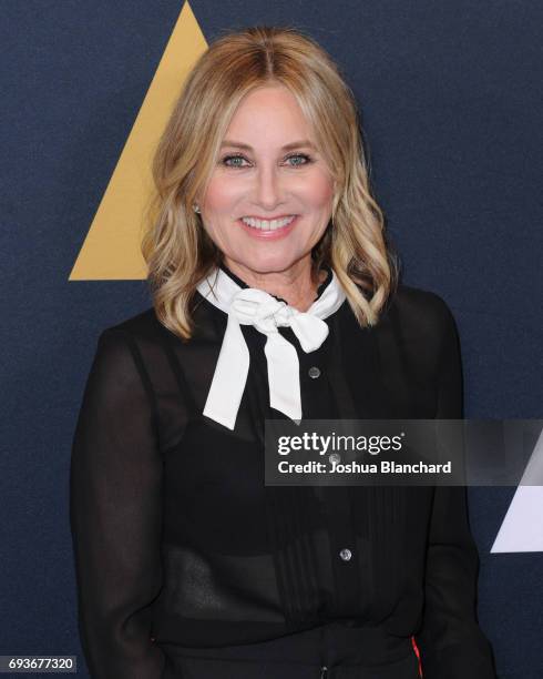 Actress Maureen McCormick arrives at The Academy Celebrates Filmmaker Richard Donner at Samuel Goldwyn Theater on June 7, 2017 in Beverly Hills,...