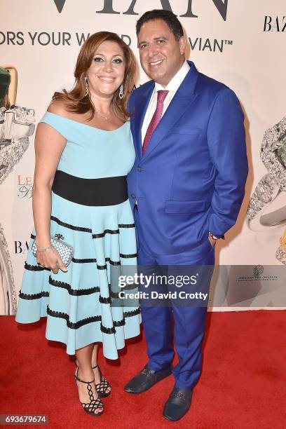 Elizabeth LeVIan and Moussa LeVian attend the 2018 Le Vian Red Carpet Revue the at The Lagoon Ballroom at the Mandalay Bay Resort on June 7, 2017 in...