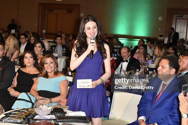 Lexy Le Vian attends the 2018 Le Vian Red Carpet Revue the at The Lagoon Ballroom at the Mandalay Bay Resort on June 7, 2017 in Las Vegas, Nevada.