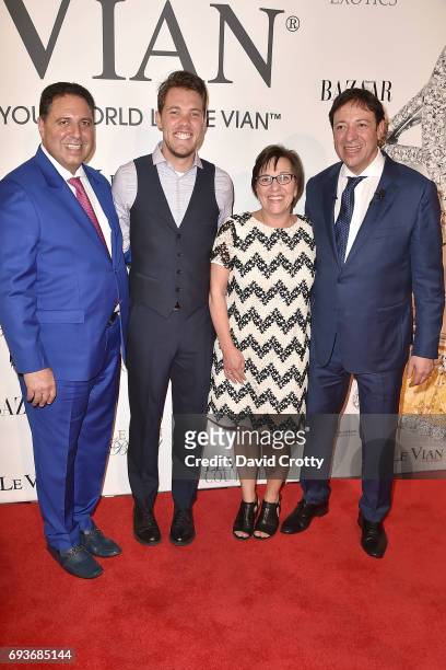 Moussa LeVian, Eddie LeVian and Guests attend the 2018 Le Vian Red Carpet Revue the at The Lagoon Ballroom at the Mandalay Bay Resort on June 7, 2017...