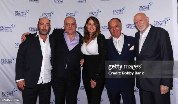 Dominic Chianese, Tony Sirico, Lorraine Bracco, Vincent Curatola and Johnny Ventimiglia attend the Shut Up & Sit Down With The Sopranos at Molloy...