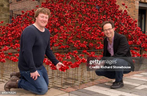 The poppy sculpture Weeping Window opens at The Silk Mill in Derby as part of a UK-wide tour organised by 14-18 NOW on June 8, 2017 in Derby,...