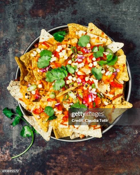 nachos - tortilla chip stock pictures, royalty-free photos & images