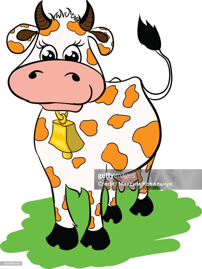 Aislados Ilustración De Una Vaca De Dibujos Animados Ilustración de stock - Getty Images Aislados Ilustración De Una Vaca De Dibujos Animados Ilustración de stock - Getty Images
