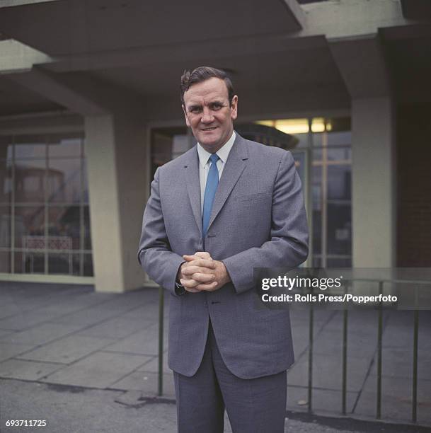 Retired English footballer and manager of Leeds United football club, Don Revie in December 1969.