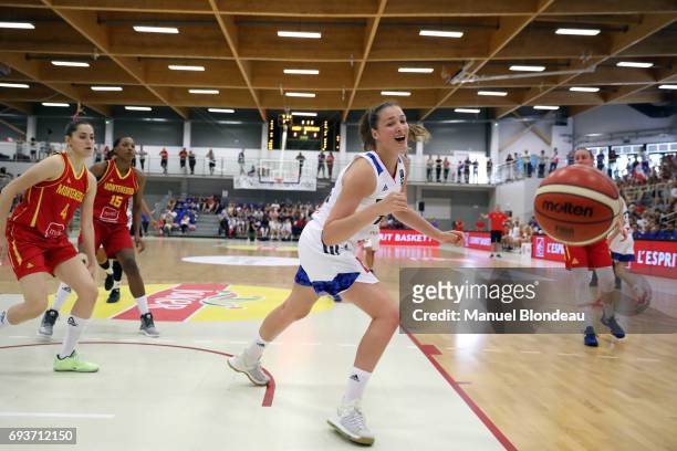 Alexia Chartereau of France during the international women's Friendly Match between France and Montenegro on June 2, 2017 in Bordeaux, France.