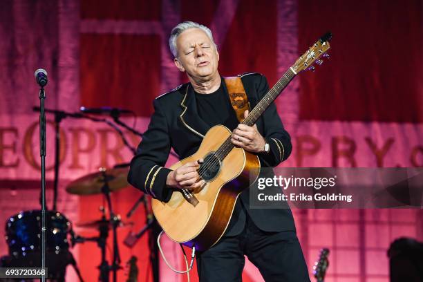 Tommy Emmanuel performs during Marty Stuart's 16th Annual Late Night Jam at Ryman Auditorium on June 7, 2017 in Nashville, Tennessee.