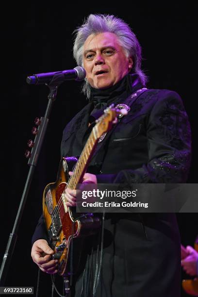 Marty Stuart performs during Marty Stuart's 16th Annual Late Night Jam at Ryman Auditorium on June 7, 2017 in Nashville, Tennessee.