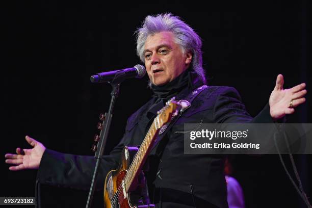 Marty Stuart performs during Marty Stuart's 16th Annual Late Night Jam at Ryman Auditorium on June 7, 2017 in Nashville, Tennessee.