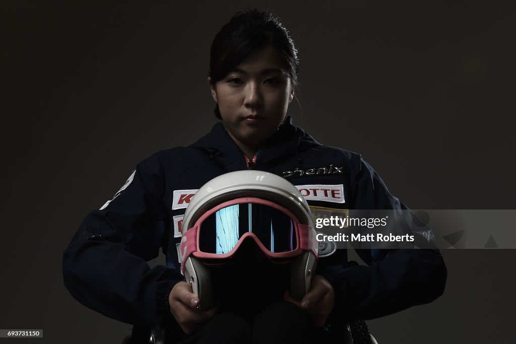 Japan Para-skiers Portrait Session