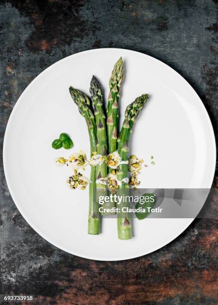 asparagus - cooked asparagus stock pictures, royalty-free photos & images