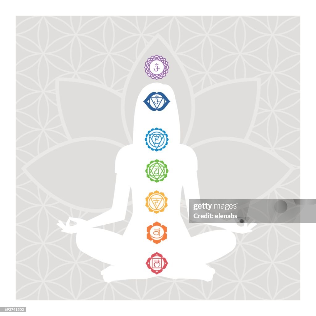 Core Chakra Chakras And Energy Body High-Res Vector Graphic - Getty Images
