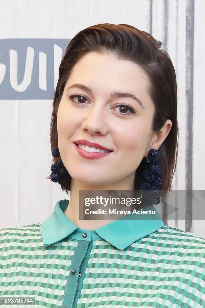 Actress Mary Elizabeth Winstead visits Build to discuss "Fargo" at Build Studio on June 8, 2017 in New York City.