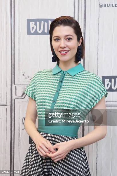 Actress Mary Elizabeth Winstead visits Build to discuss "Fargo" at Build Studio on June 8, 2017 in New York City.